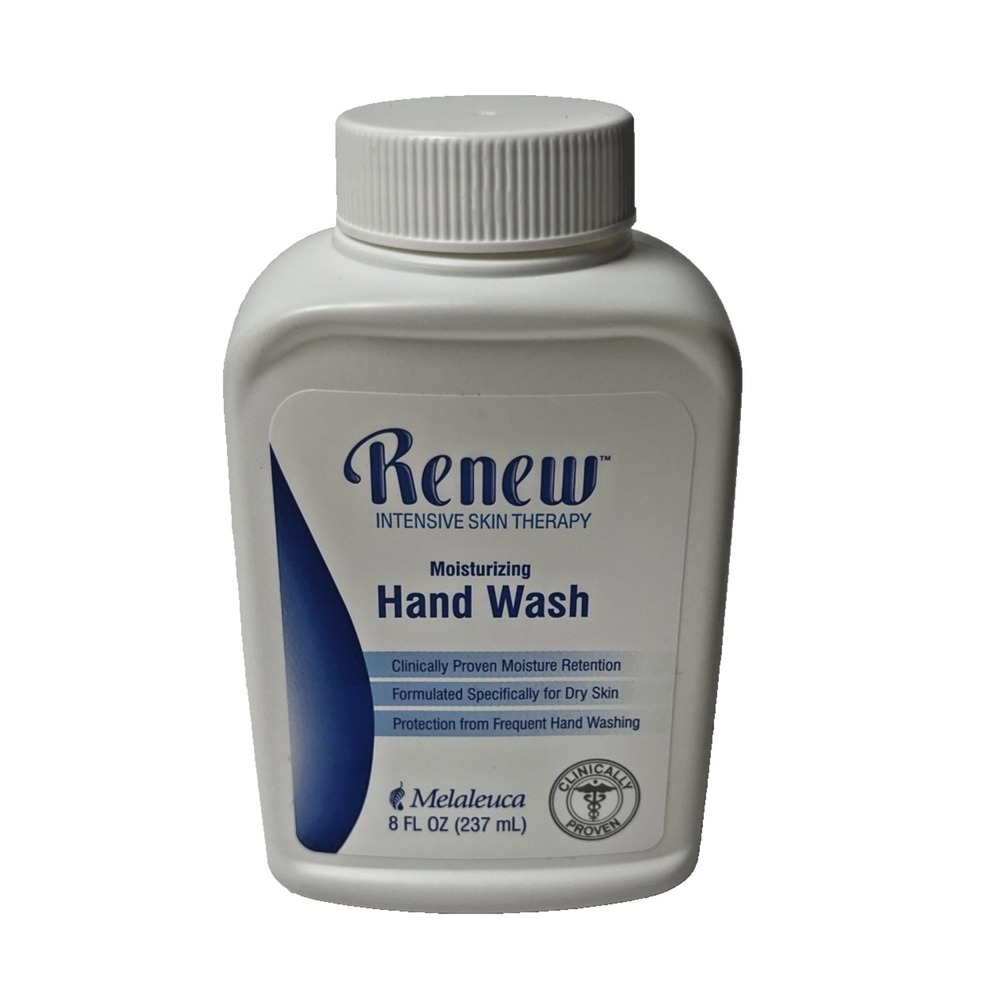 Sealed Melaleuca Renew Moisturizing Intensive Skin Therapy Hand Wash 8 OZ
